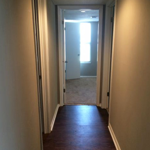 Apartment hallway
